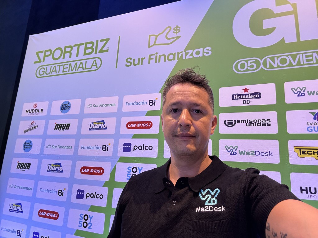 Wa2Desk en SPORTBIZ Guatemala 2025 con partners