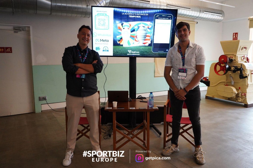 Wa2Desk en SPORTBIZ Europe 2024 en Barcelona, España